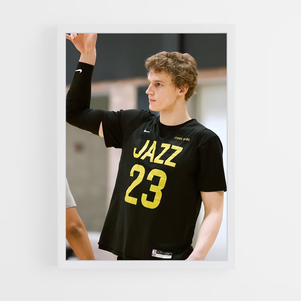 Poster Lauri markkanen – affiche Basketball (vue 3)